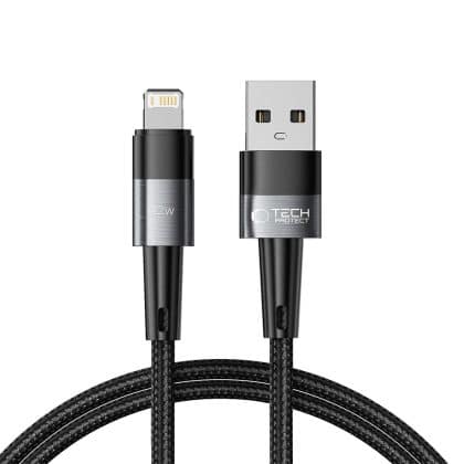 Tech-Protect καλώδιο Lightning Ultrabost 12W/2.4A 100CM γκρι