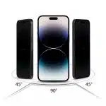 HOFI anti spy glass pro+ iPhone 11 / XR ιδιωτικότητα - Image 2