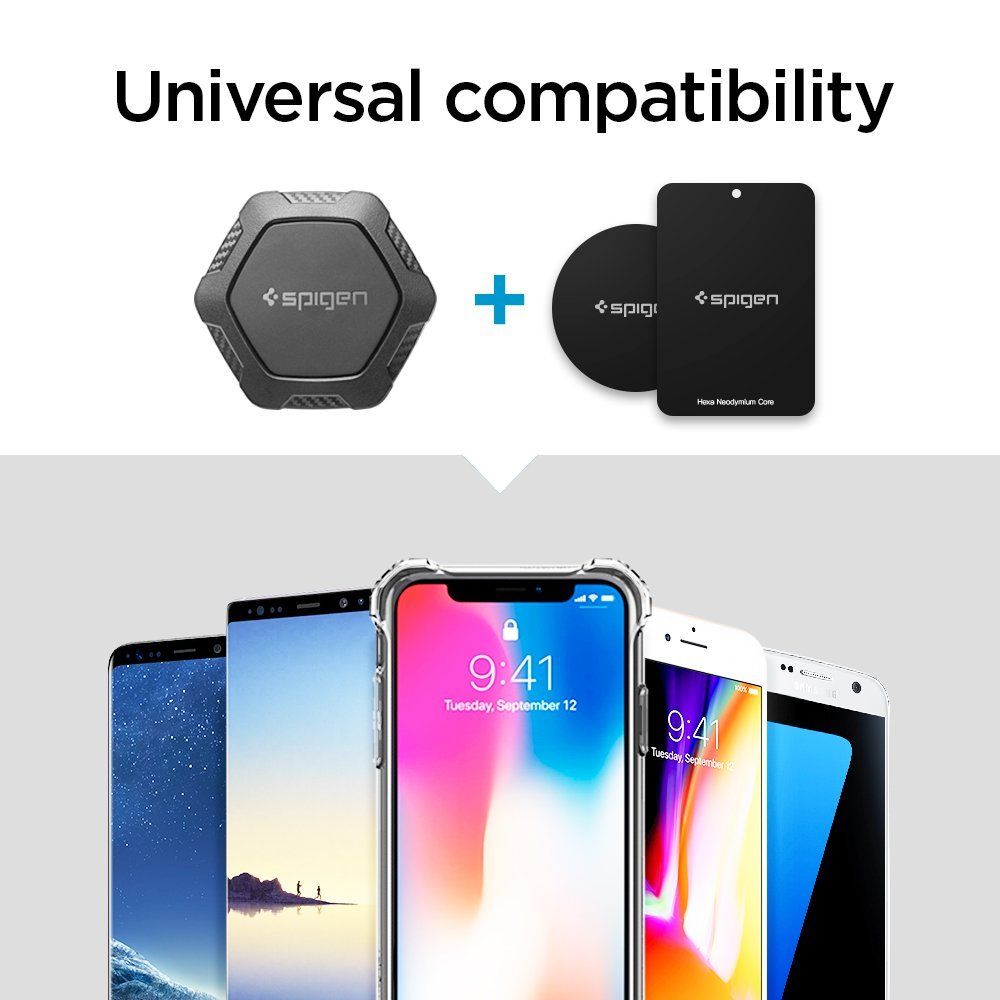 Spigen βάση στήριξης αυτοκινήτου μαγνητική QS24 - Image 6