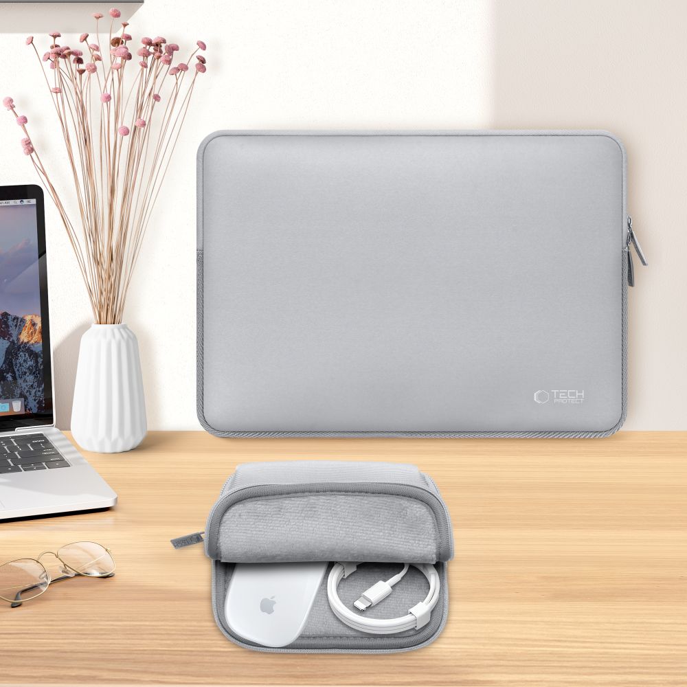 Tech-Protect Neoslim laptop 15-16 γκρι κηρός - Image 6