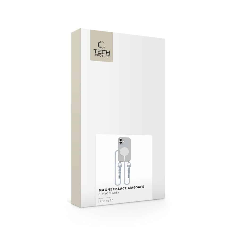 TECH-PROTECT Magnecklace - θήκη για Apple iPhone 16 - Γκρι - Image 6