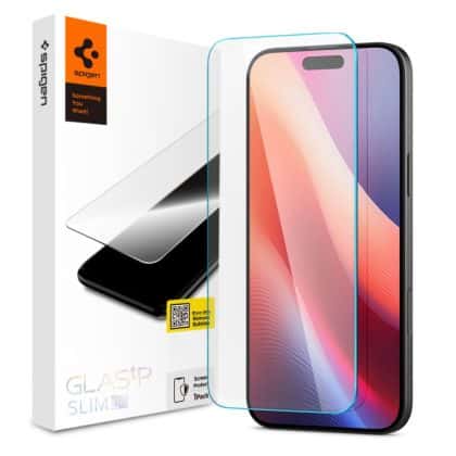 Spigen γυαλί προστασίας Glas.TR Slim iPhone 15 / 16 διαφανές
