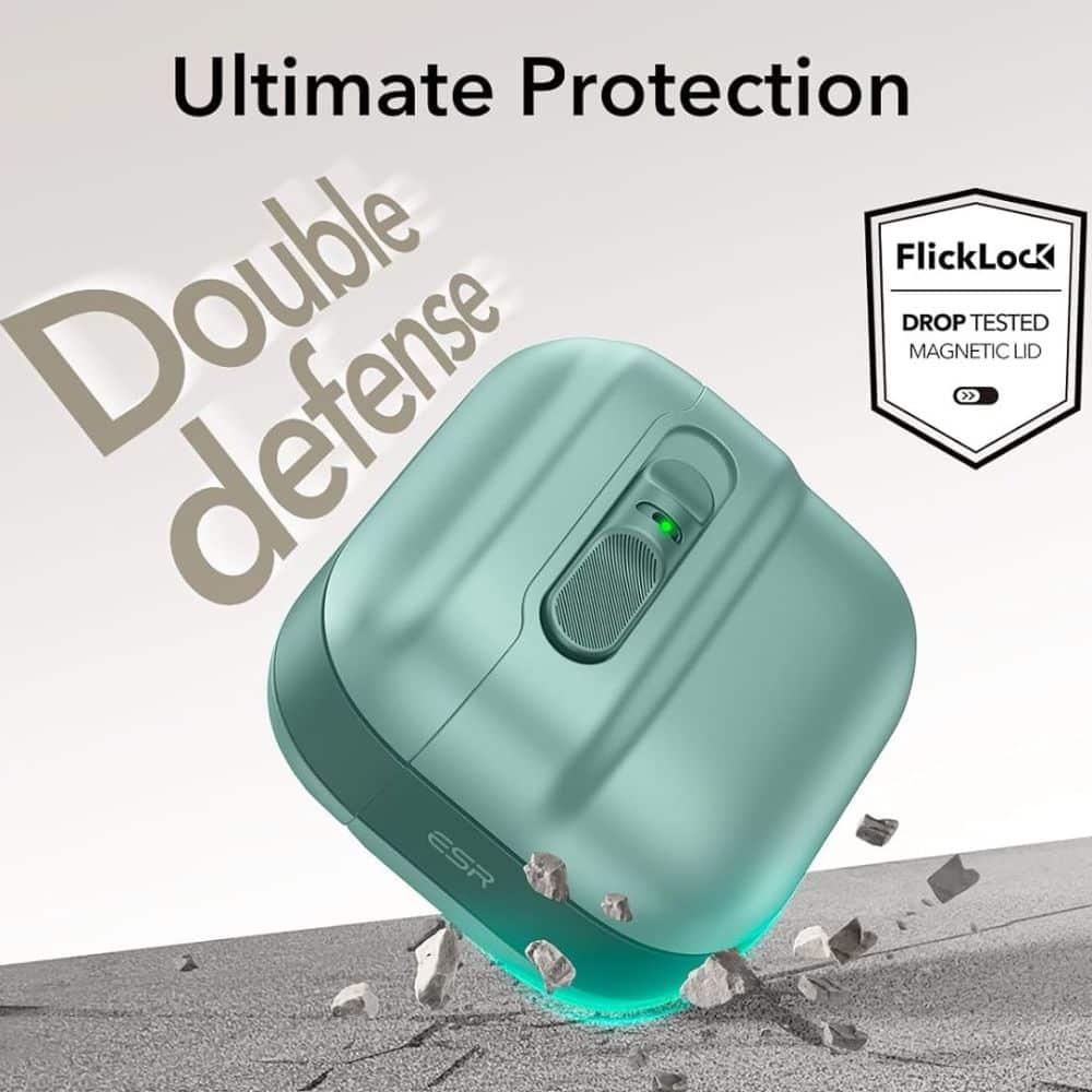 ESR Pulse Halolock MagSafe Apple AirPods 4 πράσινο - Image 6