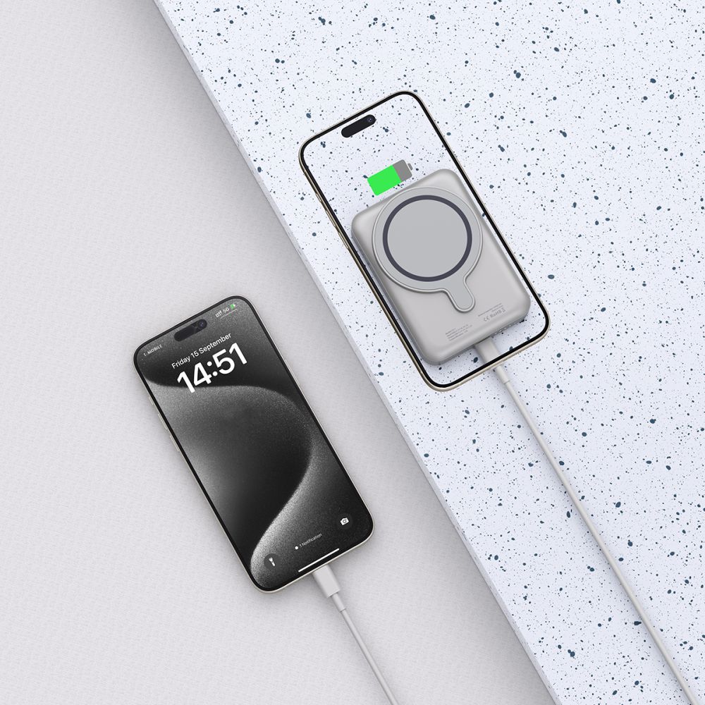 Tech-Protect PB11 Lifemag Magsafe Power Bank 10000mAh τιτάνιο - Image 6
