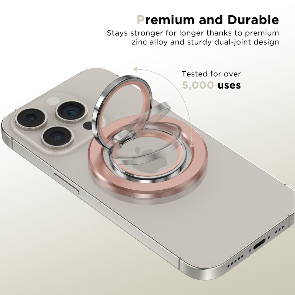Tech-Protect μαγνητικός δακτύλιος Magsafe για τηλέφωνο MMR300 ροζ χρυσό - Image 2