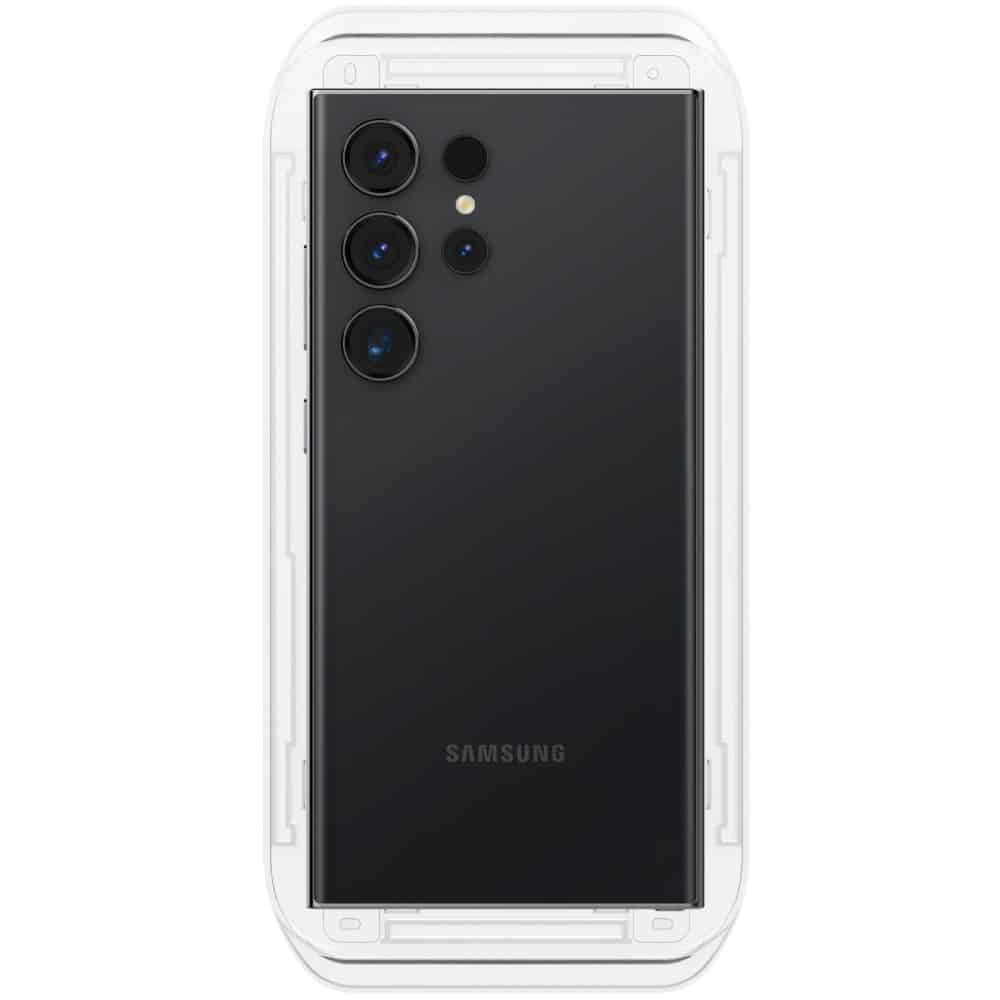 Spigen γυαλί προστασίας Glas.TR "EZ Fit" 2-pack Galaxy S24 Ultra διαφανές - Image 8