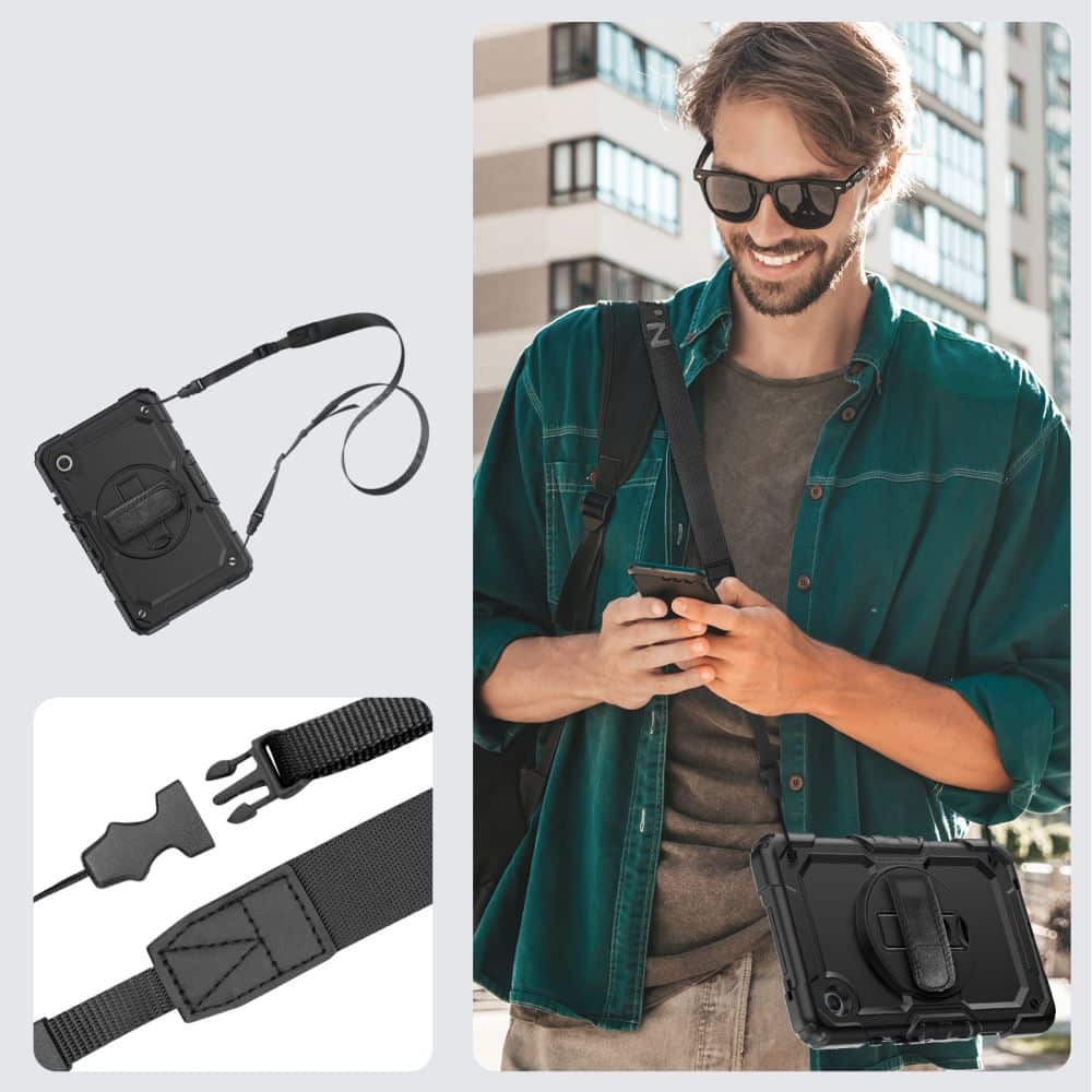 Tech-Protect Solid360 Galaxy Tab A9+ Plus 11.0 X210 / X215 / X216 μαύρο - Image 7