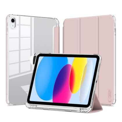 Tech-Protect SC Pen Hybrid iPad 10.9” 10 / 2022 / 11” 11 / 2025 ροζ
