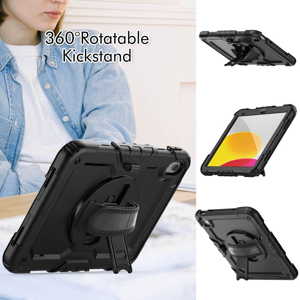 Tech-Protect Solid360 iPad 10.9” 10 / 2022 / 11” 11 / 2025 μαύρο - Image 7