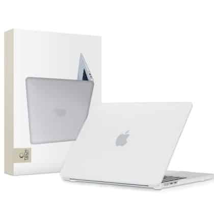 Tech-Protect Smartshell MacBook Air 13 M2 / M3 / 2022-2024 ματ διάφανο