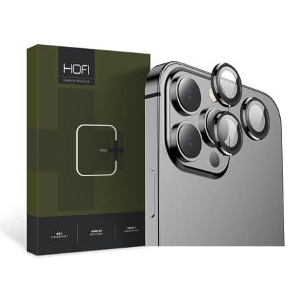 HOFI προστασία κάμερας Camring Pro+ iPhone 13 Pro / 13 Pro Max μαύρο