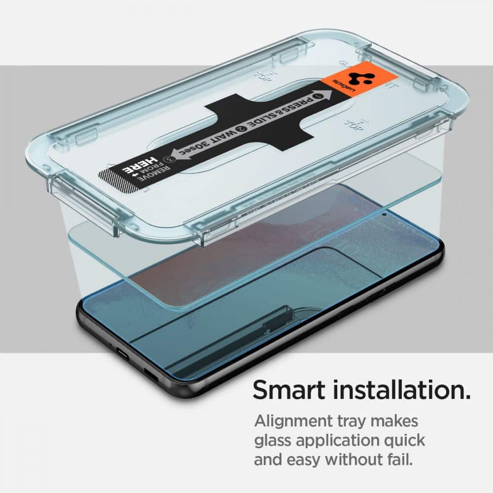Spigen tempered glass "EZ Fit" 2-pack Galaxy S22 - Image 8