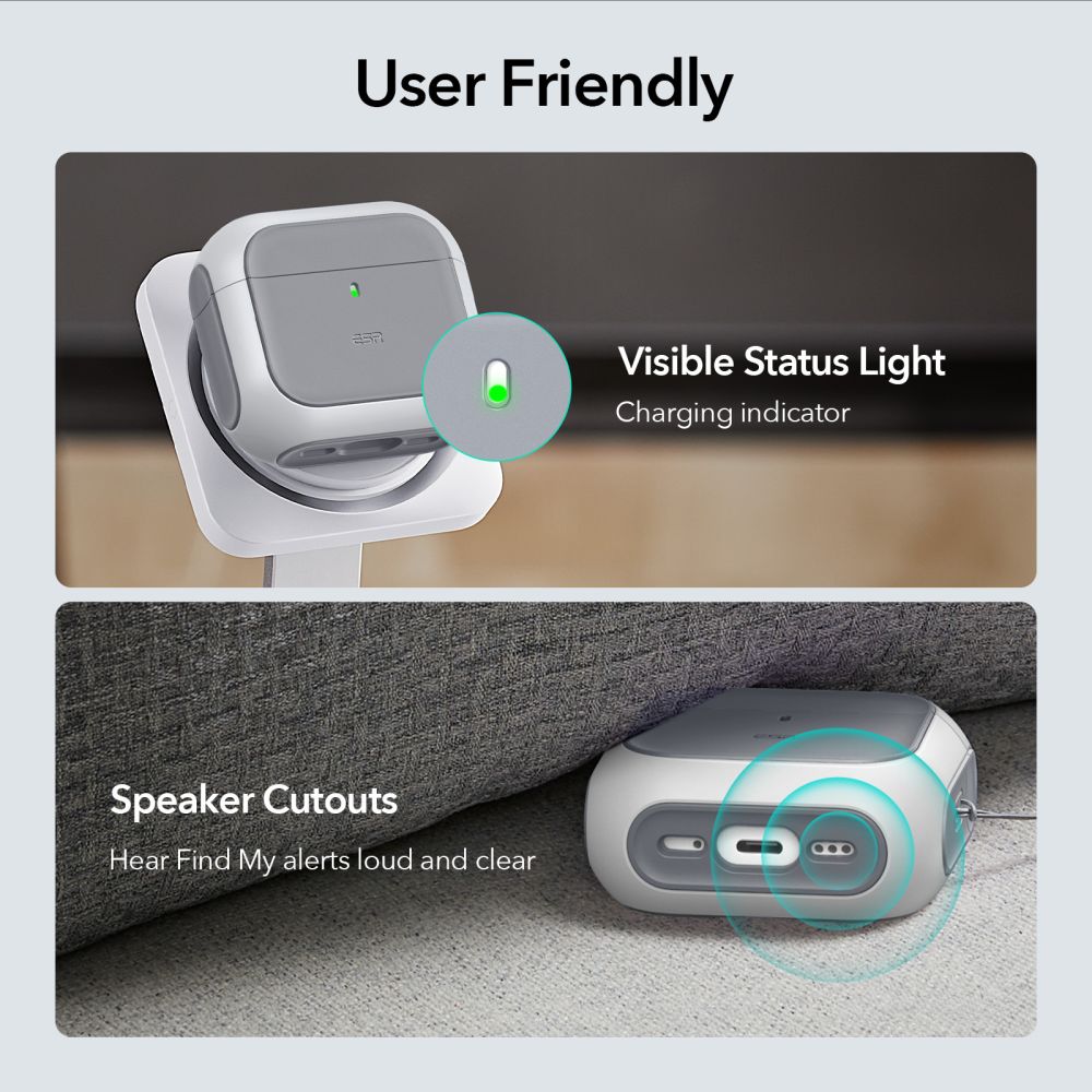 ESR Orbit Halolock MagSafe Apple AirPods 4 λευκό - Image 7