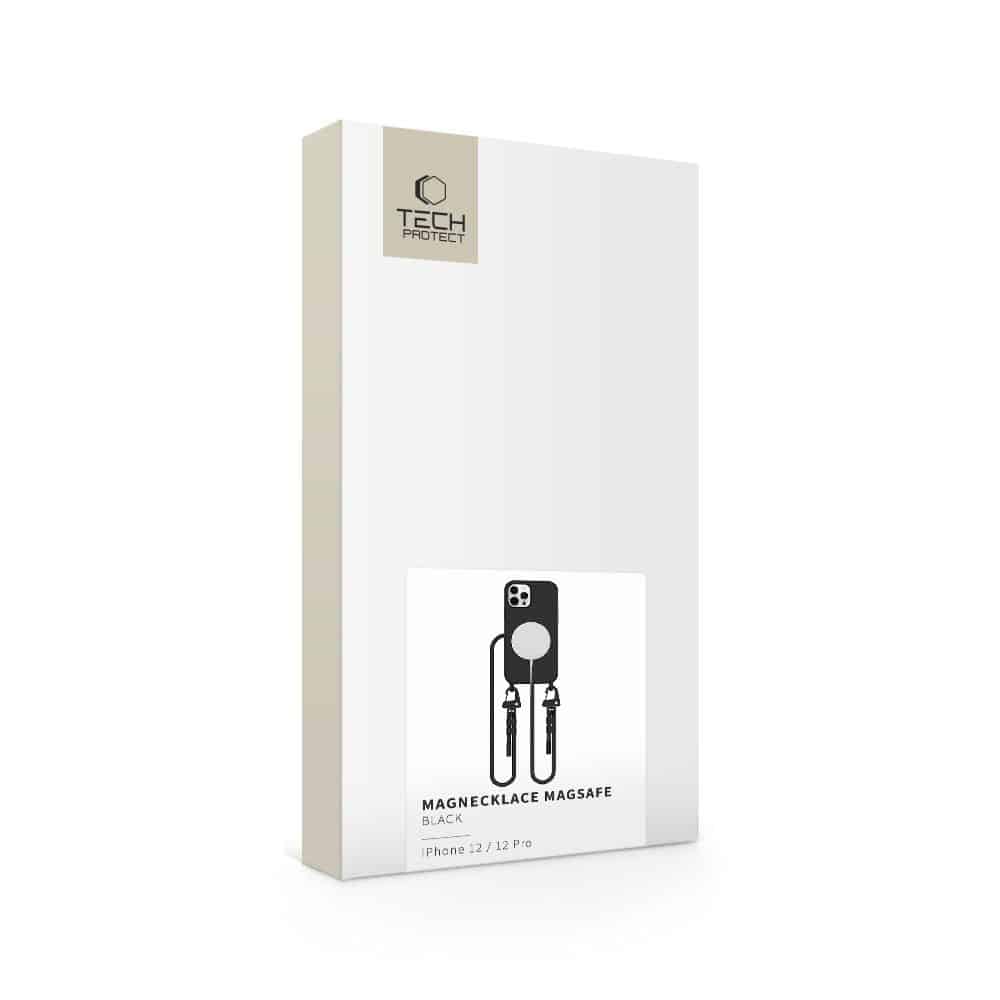 TECH-PROTECT Magnecklace - θήκη για Apple iPhone 12 / Pro - Μαύρο - Image 6