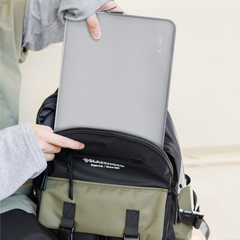 Tech-Protect Neoslim laptop 15-16 γκρι κηρός - Image 7