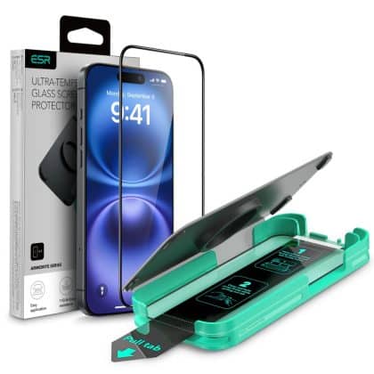 ESR Σκλήρο γυαλί Armorite iPhone 16 Plus μαύρο