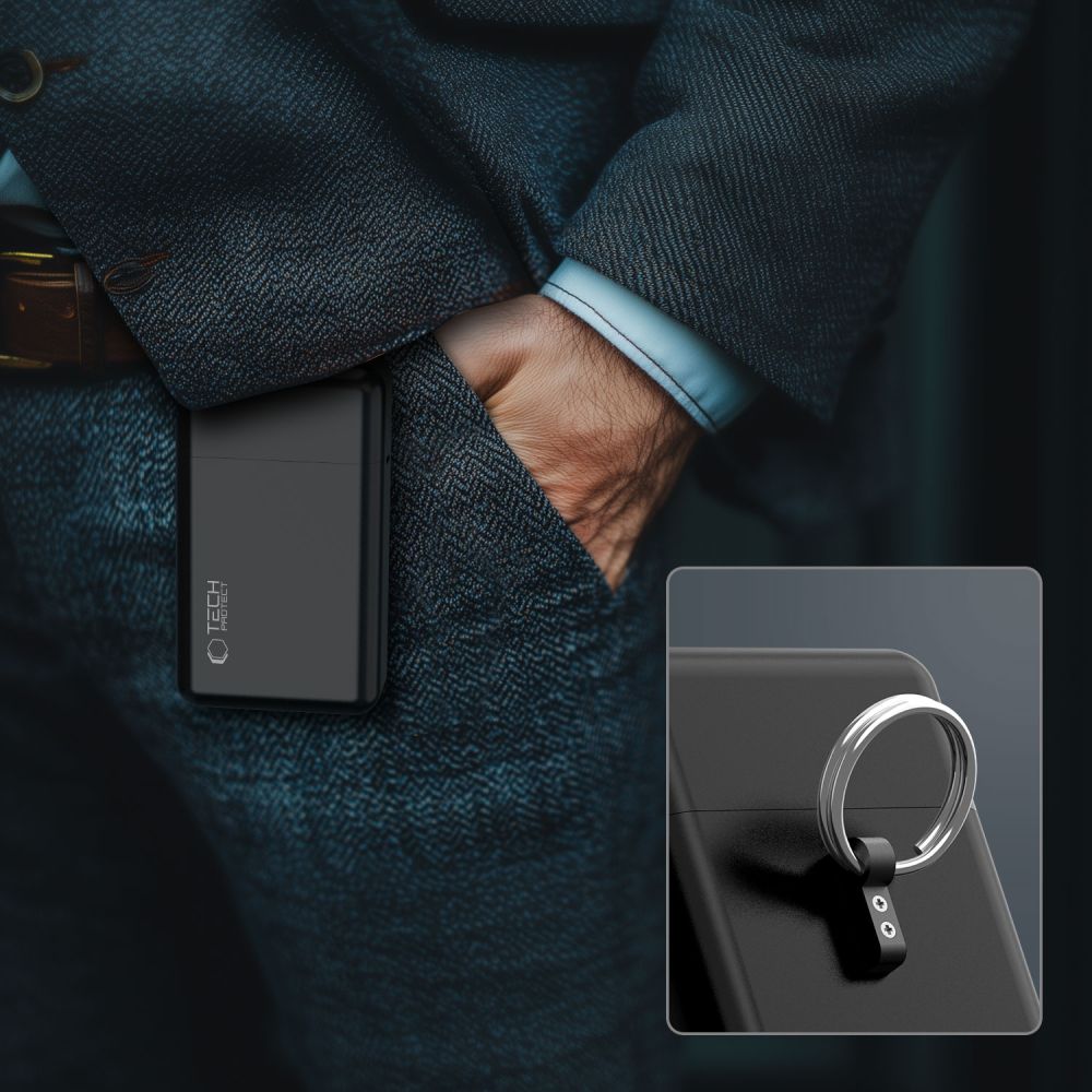 Tech-Protect Faraday KLR200 μεταλλική θήκη RFID σήματος μπλοκαρίσματος μαύρη - Image 7