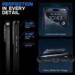 Supcase Unicorn Beetle Slim Clear - Apple iPhone 16 Pro - Μαύρο - Image 9