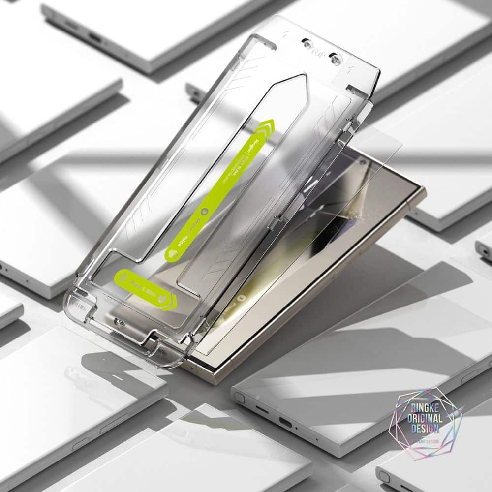 Ringke tempered glass easy slide 2-pack Galaxy S24 ultra διαφανές - Image 8