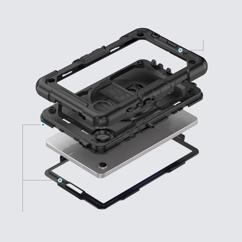 Tech-Protect Solid360 Galaxy Tab A9+ Plus 11.0 X210 / X215 / X216 μαύρο - Image 4