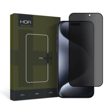 HOFI anti spy glass pro+ iPhone 15 pro ιδιωτικό γυαλί