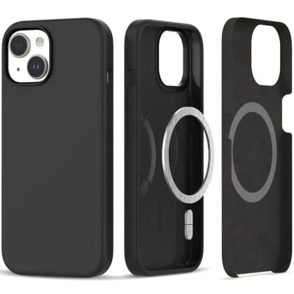 TECH-PROTECT Silicone - θήκη για Apple iPhone 15 - Μαύρο