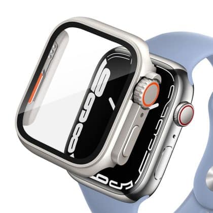 Tech-Protect Defense360 Apple Watch 4 / 5 / 6 / SE (44MM) τιτάνιο/πορτοκαλί