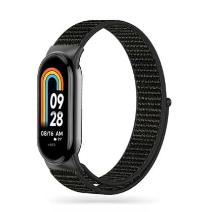 Tech-Protect Nylon - Xiaomi Smart Band 8 / 9 / NFC - Μαύρο
