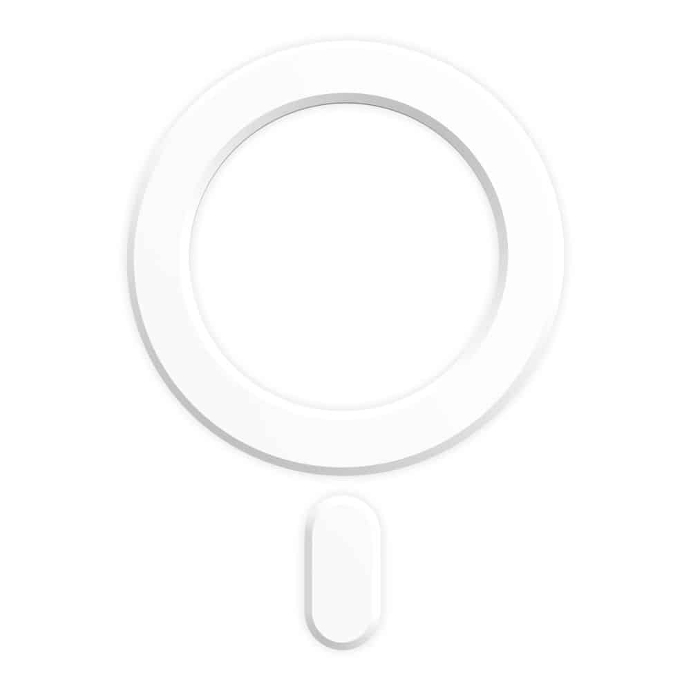 Tech-Protect Μάγματ MagSafe Universal Μαγνητικός Δακτύλιος Λευκός - Image 2