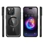 Supcase Unicorn Beetle Slim Clear - Apple iPhone 16 Pro Max - Μαύρο - Image 3