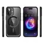 Supcase Unicorn Beetle Slim Clear - Apple iPhone 16 - Μαύρο - Image 2