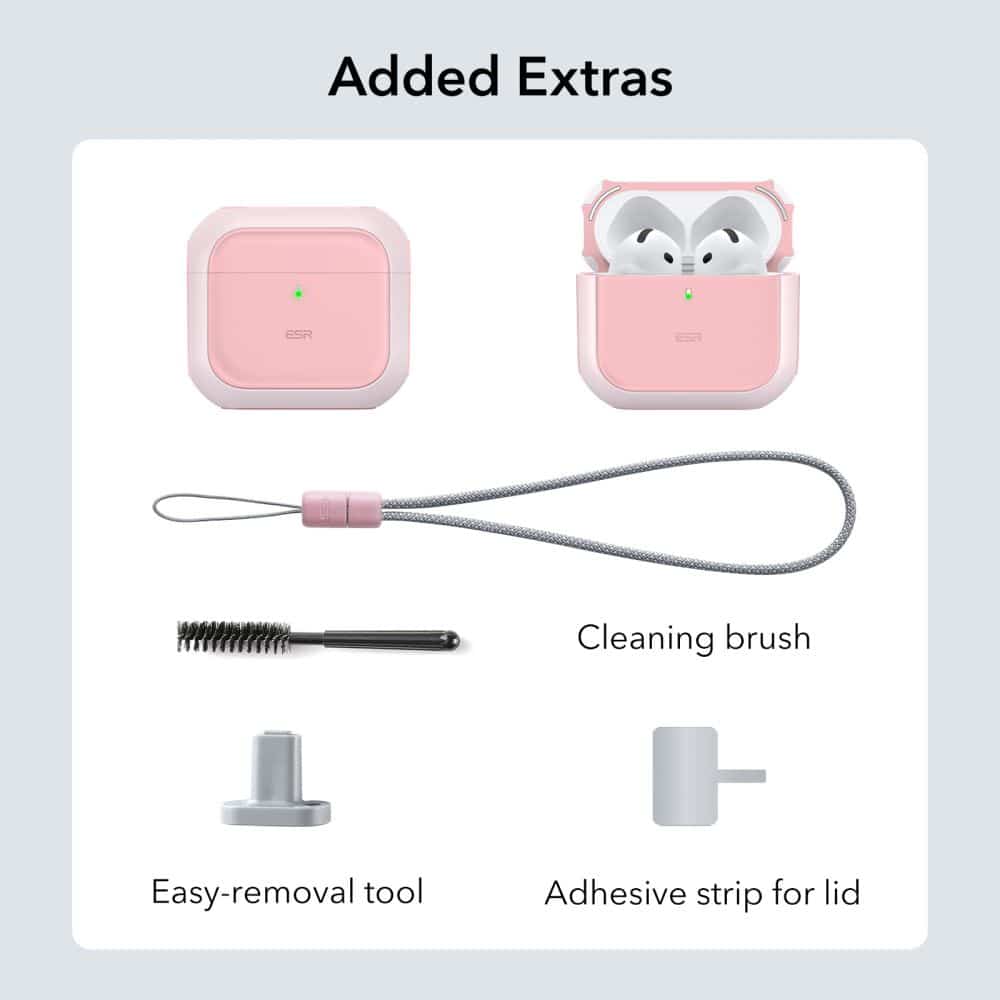 ESR Orbit Halolock MagSafe Apple AirPods 4 ροζ - Image 8