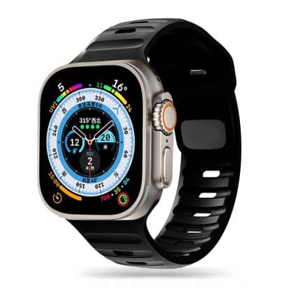 TECH-PROTECT Iconband Line - θήκη για Apple Watch 6 / 7 8 9 10 SE Ultra 1 2 - Μαύρο