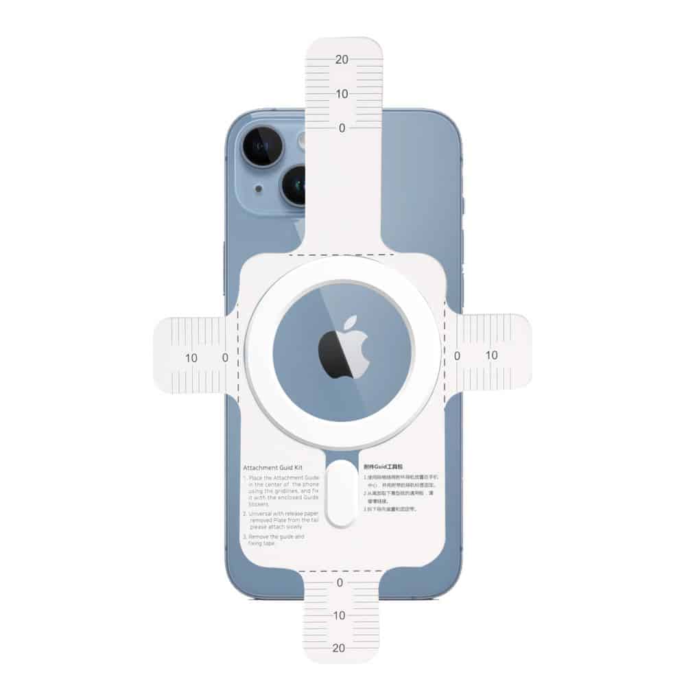 Tech-Protect Μάγματ MagSafe Universal Μαγνητικός Δακτύλιος Λευκός - Image 3