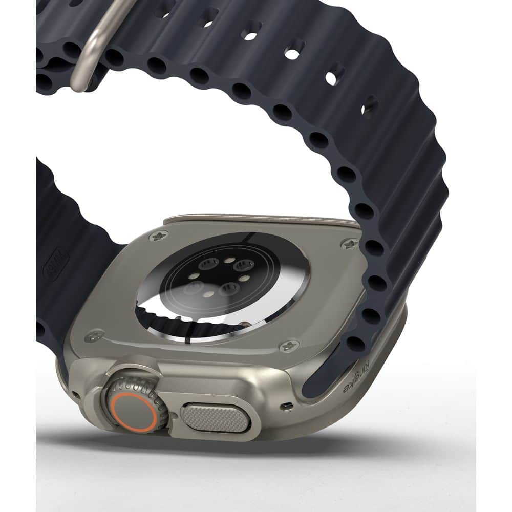 RINGKE Slim 2-pack Apple Watch Ultra 1 / 2 (49 mm) διαφανές & τιτάνιο γκρι - Image 8