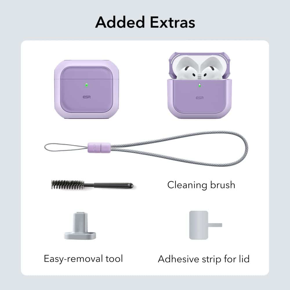 ESR Orbit Halolock MagSafe Apple AirPods 4 μωβ - Image 8