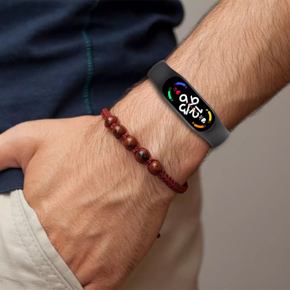 Tech-Protect Iconband - Xiaomi Mi Smart Band 5 / 6 / 7 / NFC - Μαύρο - Image 5