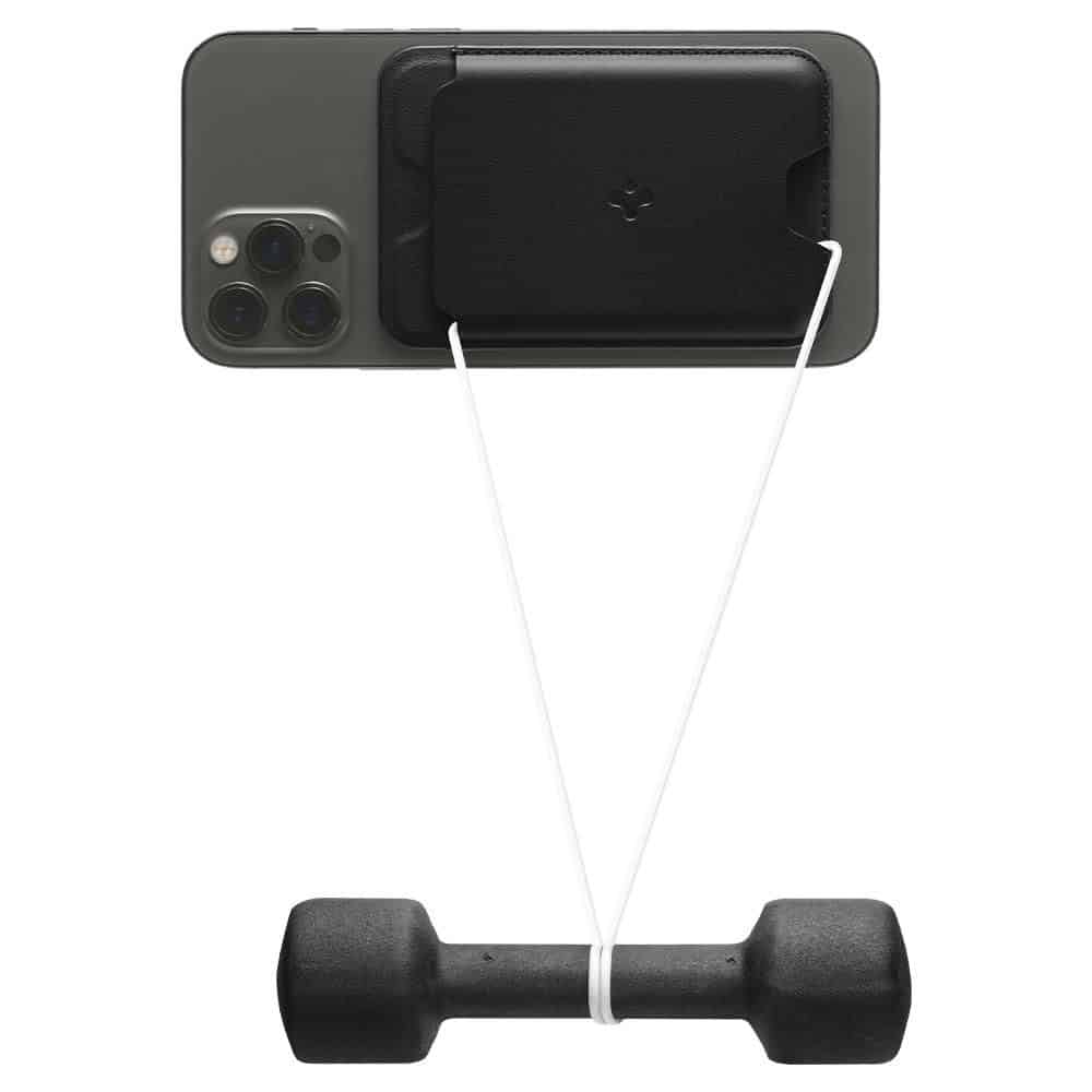 Spigen Valentinus Magsafe universal μαγνητικός θήκη κάρτας μαύρος - Image 8