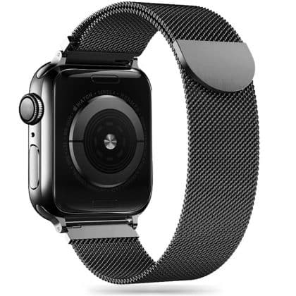TECH-PROTECT Μιλανέζικη μπάντα - θήκη για Apple Watch 6 / 7 8 9 10 SE - Μαύρο