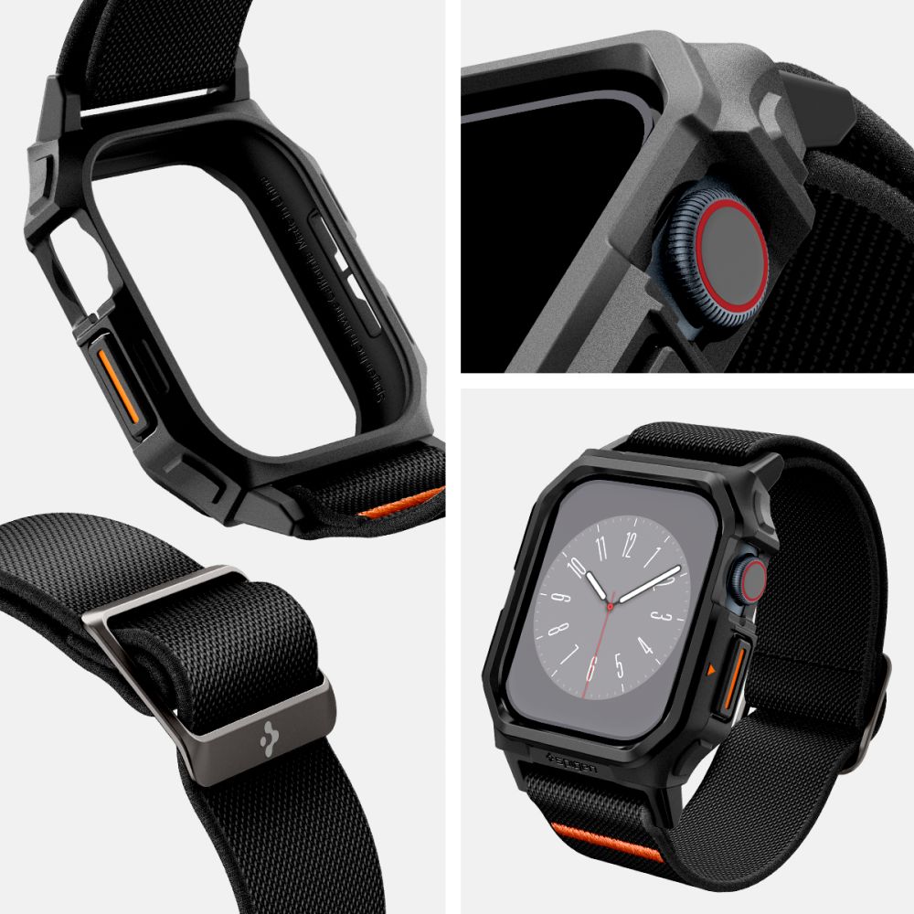 Spigen Lite Fit Pro - θήκη για Apple Watch 10 / 11 - Μαύρο - Image 10