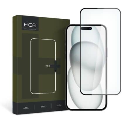Hofi Glass Pro+ γυαλί προστασίας για iPhone 15 μαύρο