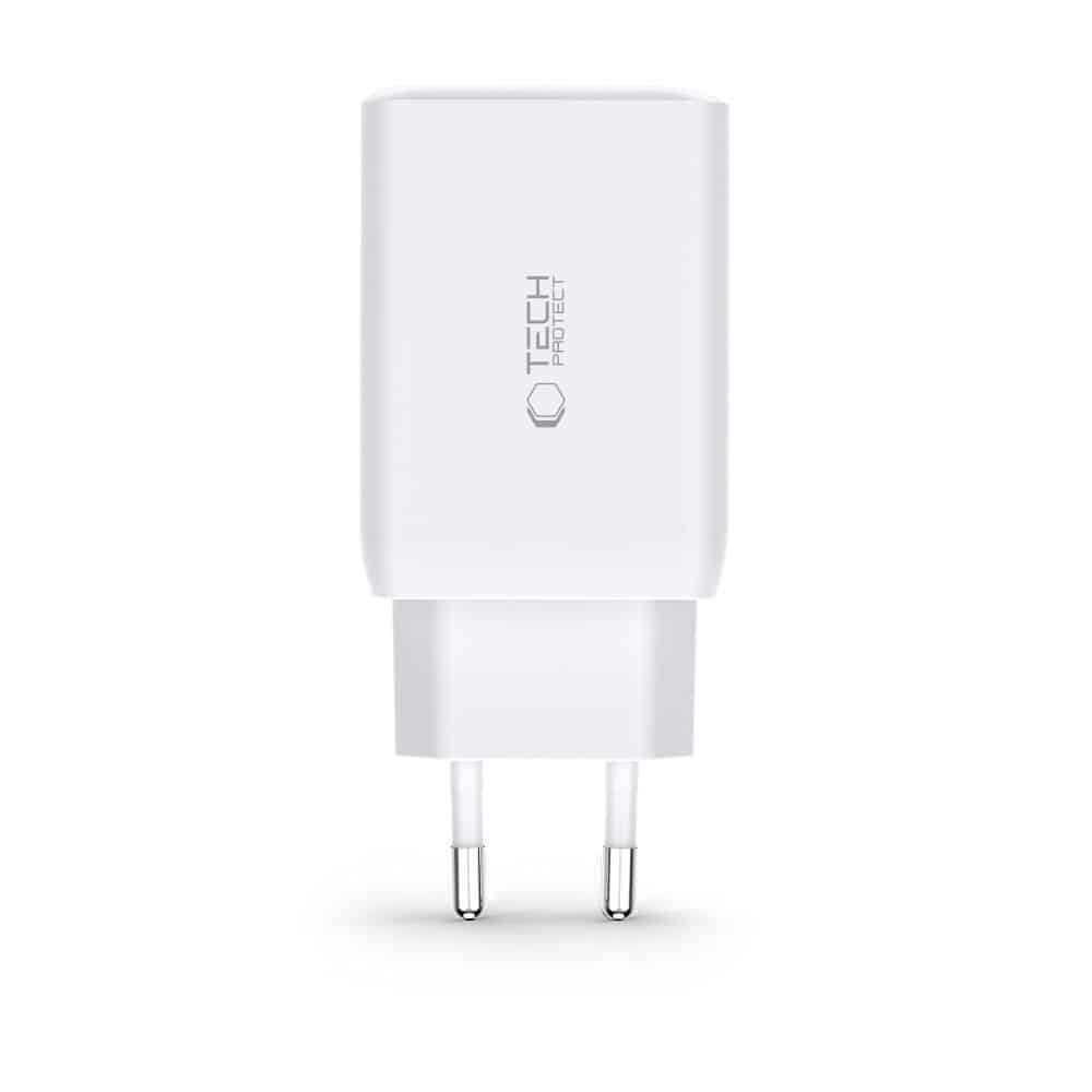Tech-Protect C65W φορτιστής 3 θυρών PD65W/QC3.0 μαύρος - Image 4