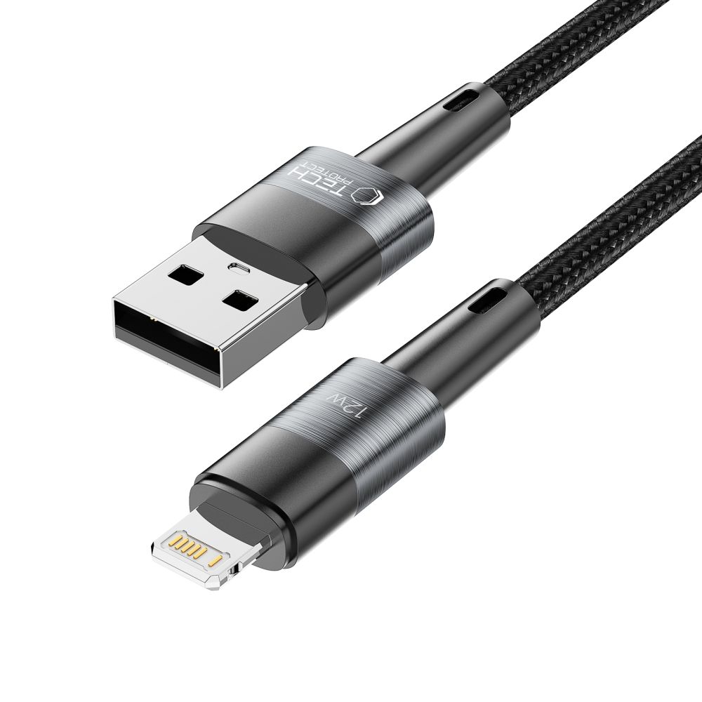 Tech-Protect καλώδιο Lightning Ultrabost 12W/2.4A 100CM γκρι - Image 2