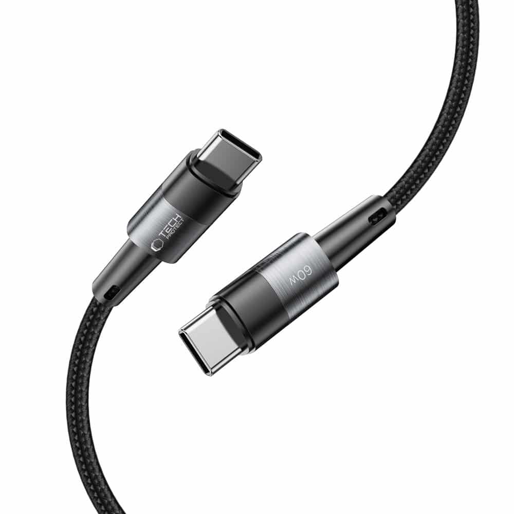 Tech-Protect καλώδιο ultraboost type-c pd60w/3a 25cm γκρι - Image 3