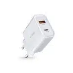 Tech-Protect C30W φορτιστής 2 θυρών PD30W/QC3.0 λευκός - Image 2