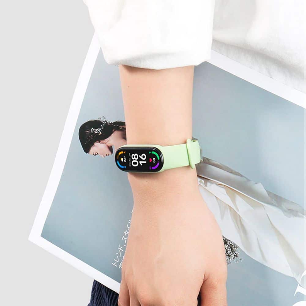 Tech-Protect Iconband - Xiaomi Mi Smart Band 5 / 6 / 7 / NFC - Μαύρο - Image 4