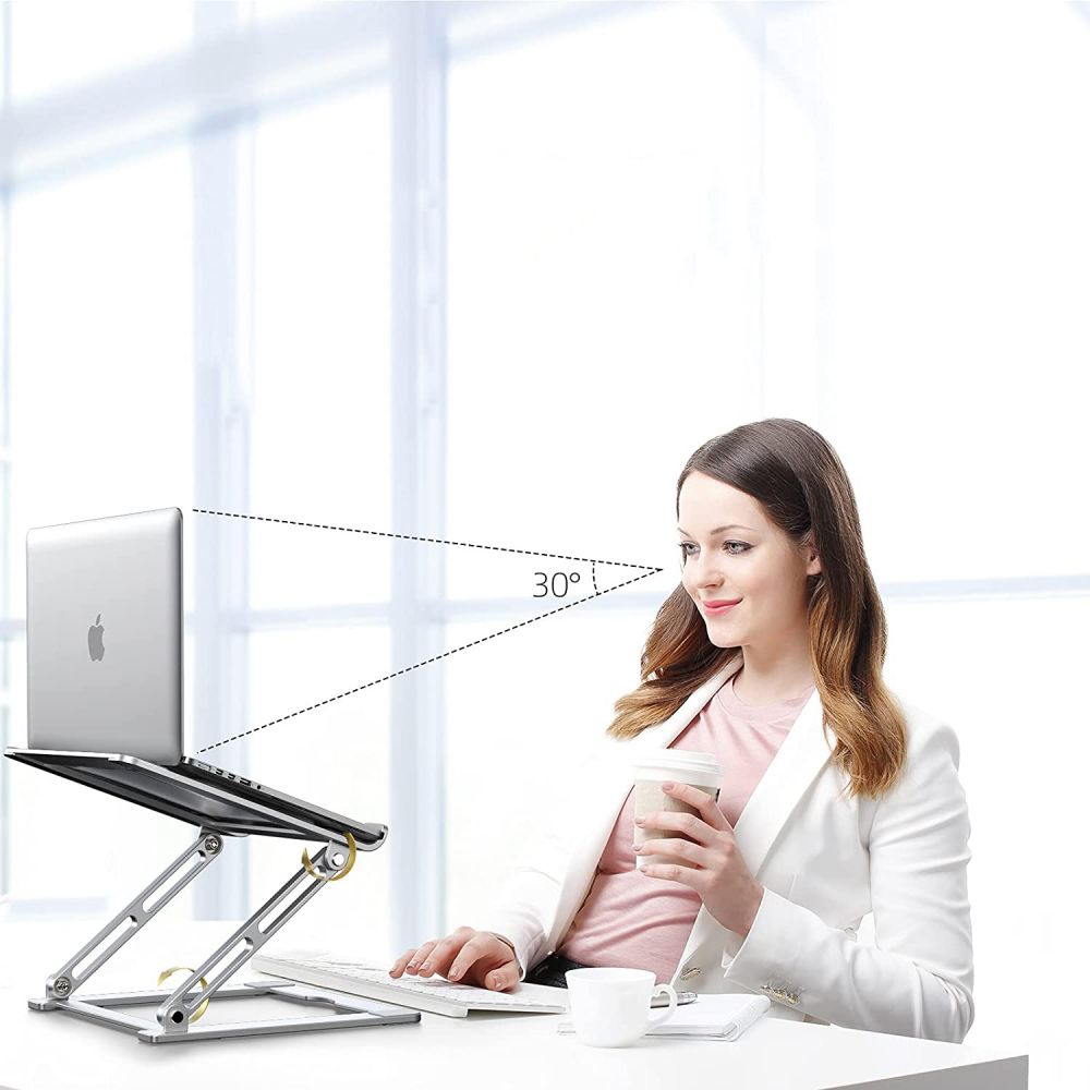 Tech-Protect ULS400 Prodesk βάση φορητού υπολογιστή ασημί - Image 9