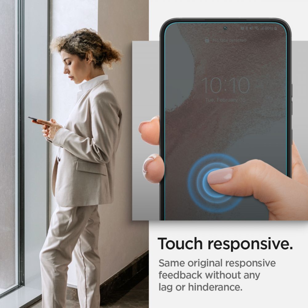 Spigen tempered glass "EZ Fit" 2-pack Galaxy S22 - Image 10