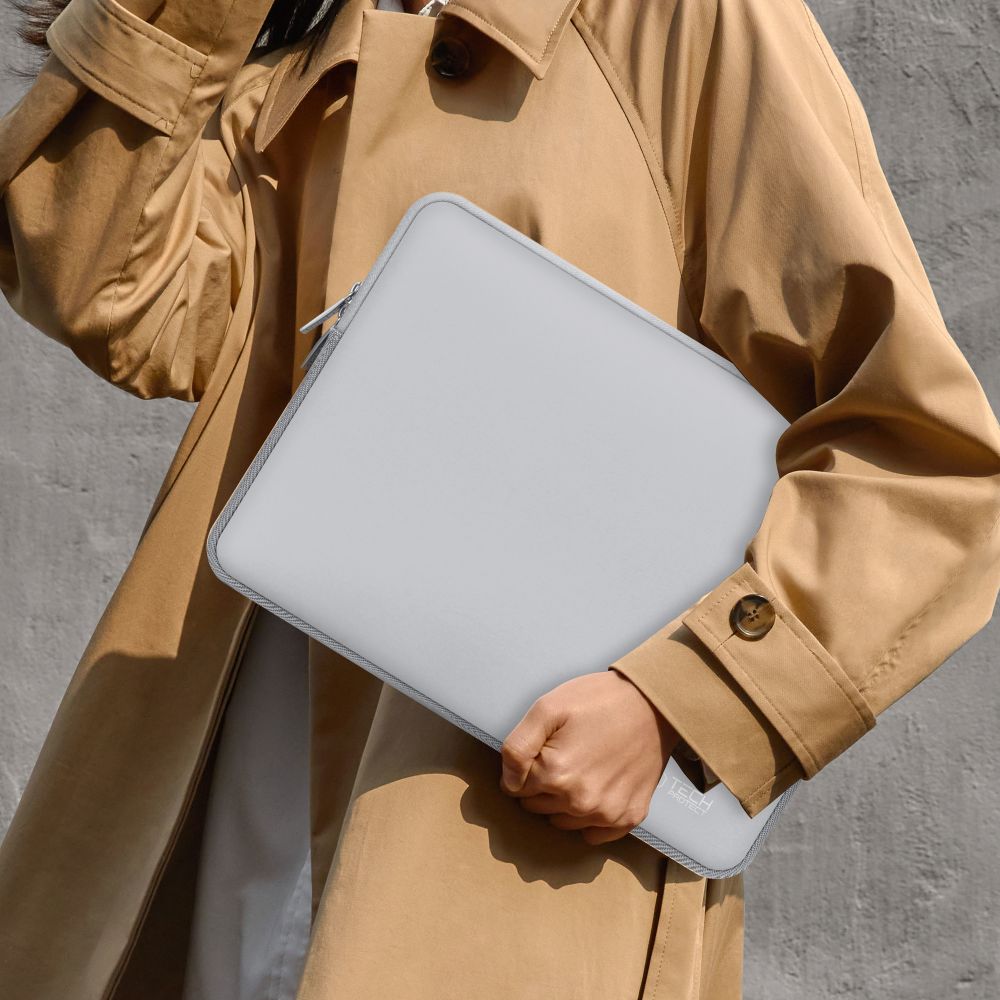 Tech-Protect Neoslim laptop 15-16 γκρι κηρός - Image 9