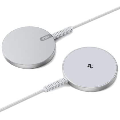 ESR Halolock Qi2 Mini Magnetic Magsafe Ασύρματος Φορτιστής 15W Ασημί